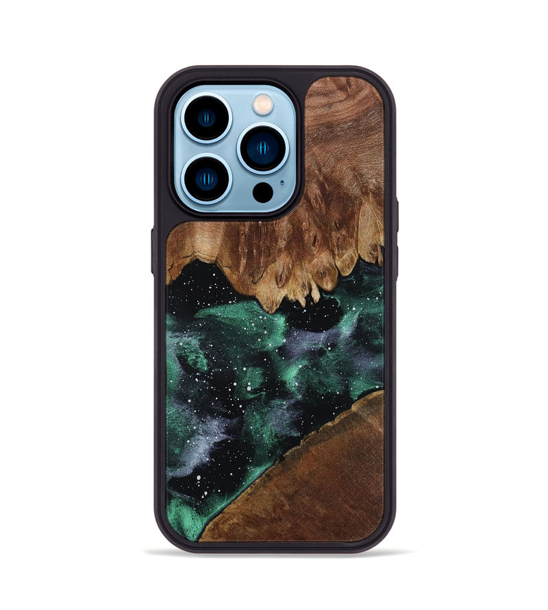 iPhone 14 Pro Wood Phone Case - Evette (Cosmos, 799602)
