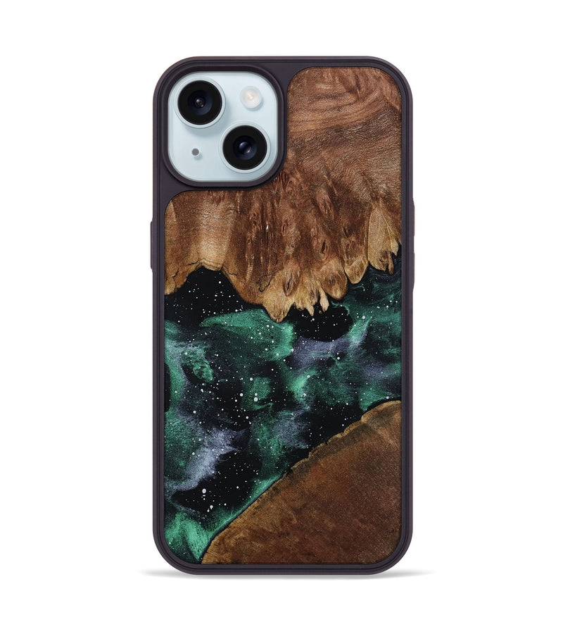 iPhone 15 Wood Phone Case - Evette (Cosmos, 799602)