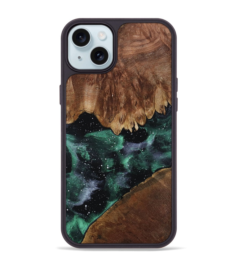 iPhone 15 Plus Wood Phone Case - Evette (Cosmos, 799602)