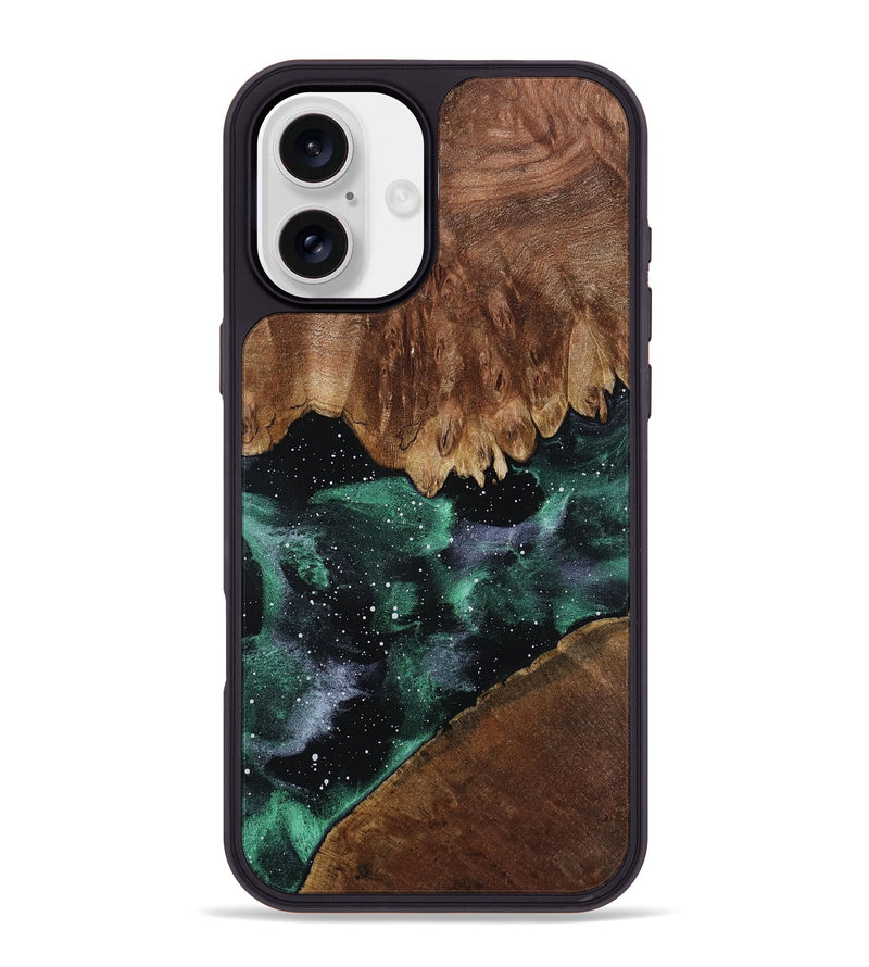 iPhone 16 Plus Wood Phone Case - Evette (Cosmos, 799602)