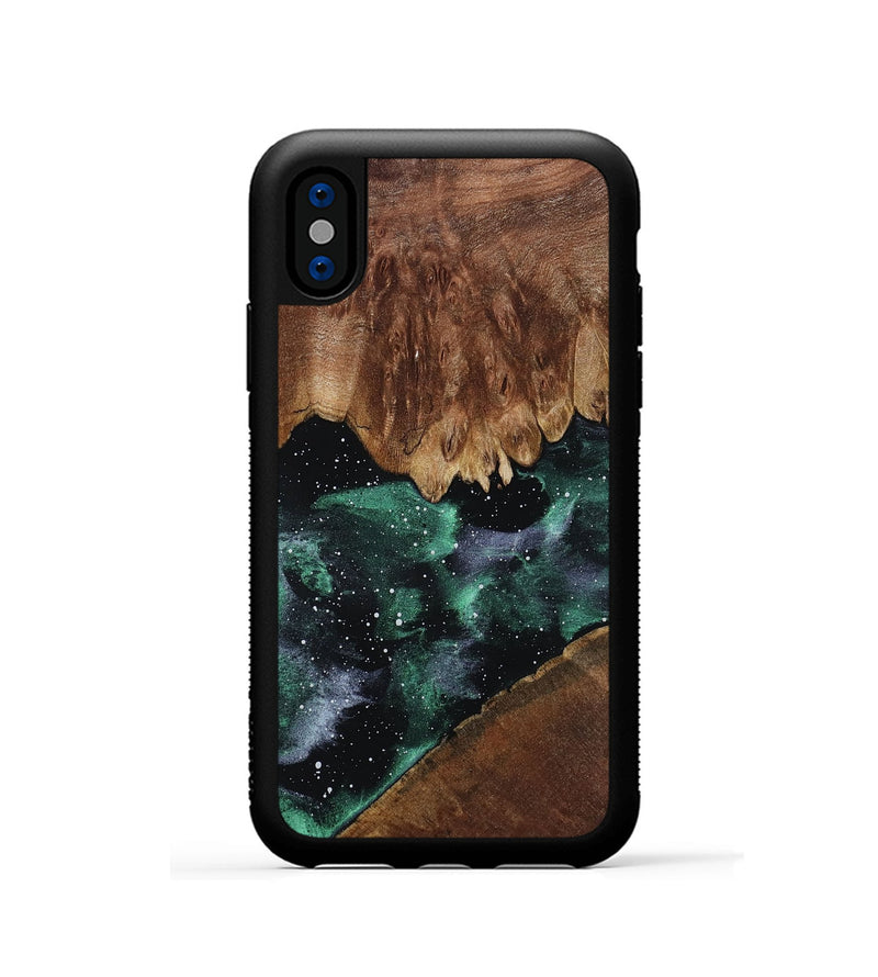 iPhone Xs Wood Phone Case - Evette (Cosmos, 799602)