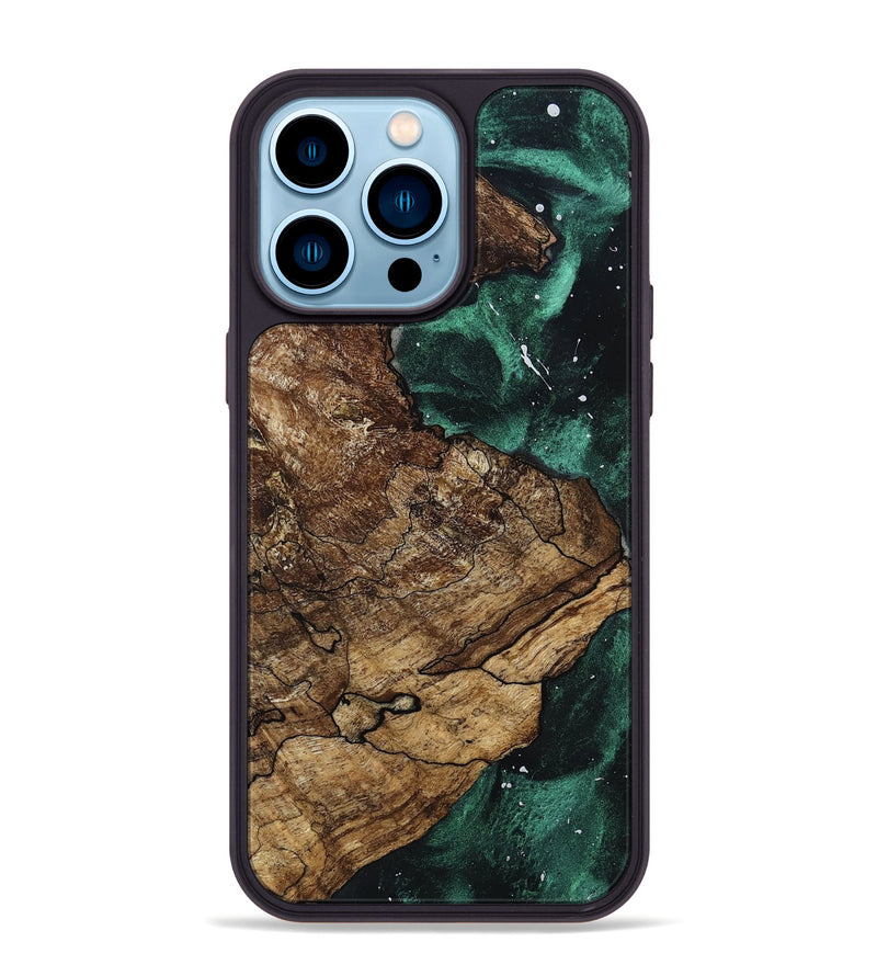 iPhone 14 Pro Max Wood Phone Case - Staci (Cosmos, 799604)