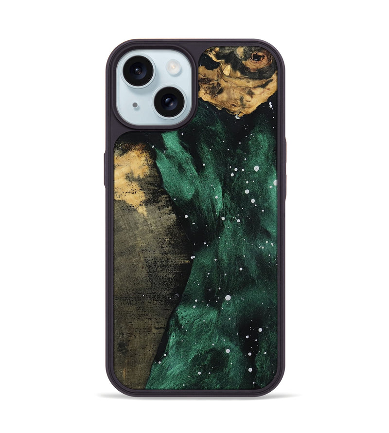 iPhone 15 Wood Phone Case - Jolie (Cosmos, 799606)