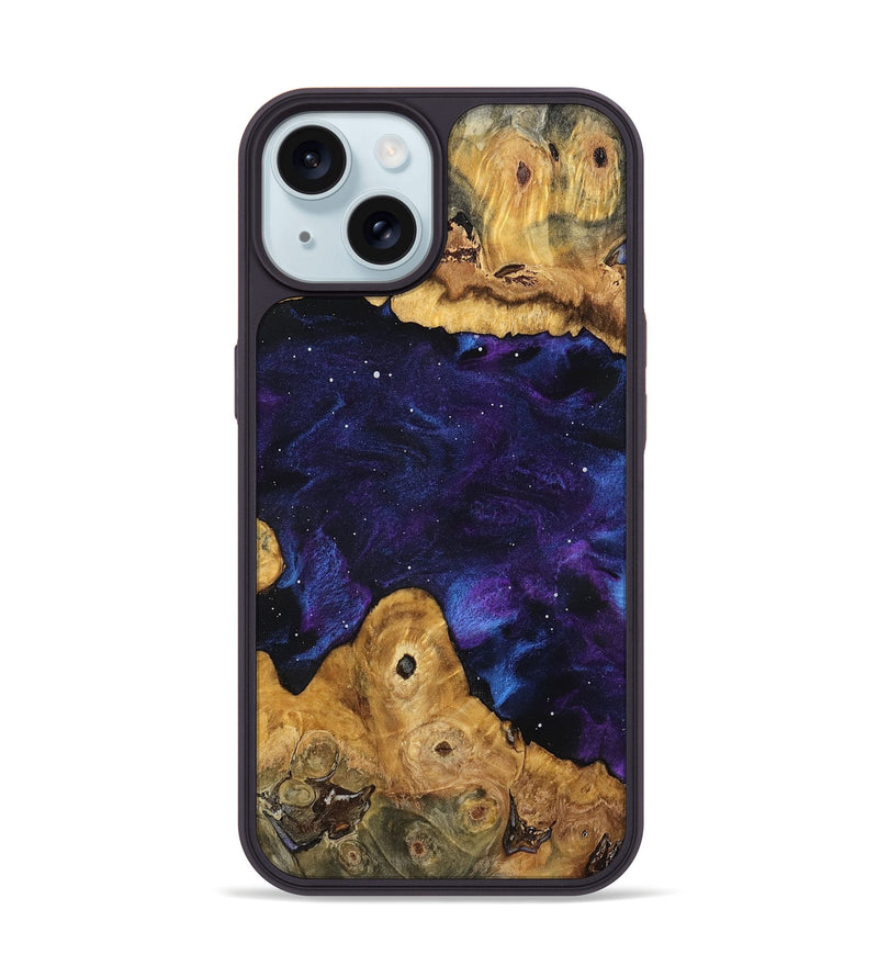 iPhone 15 Wood Phone Case - Ottilie (Cosmos, 799607)