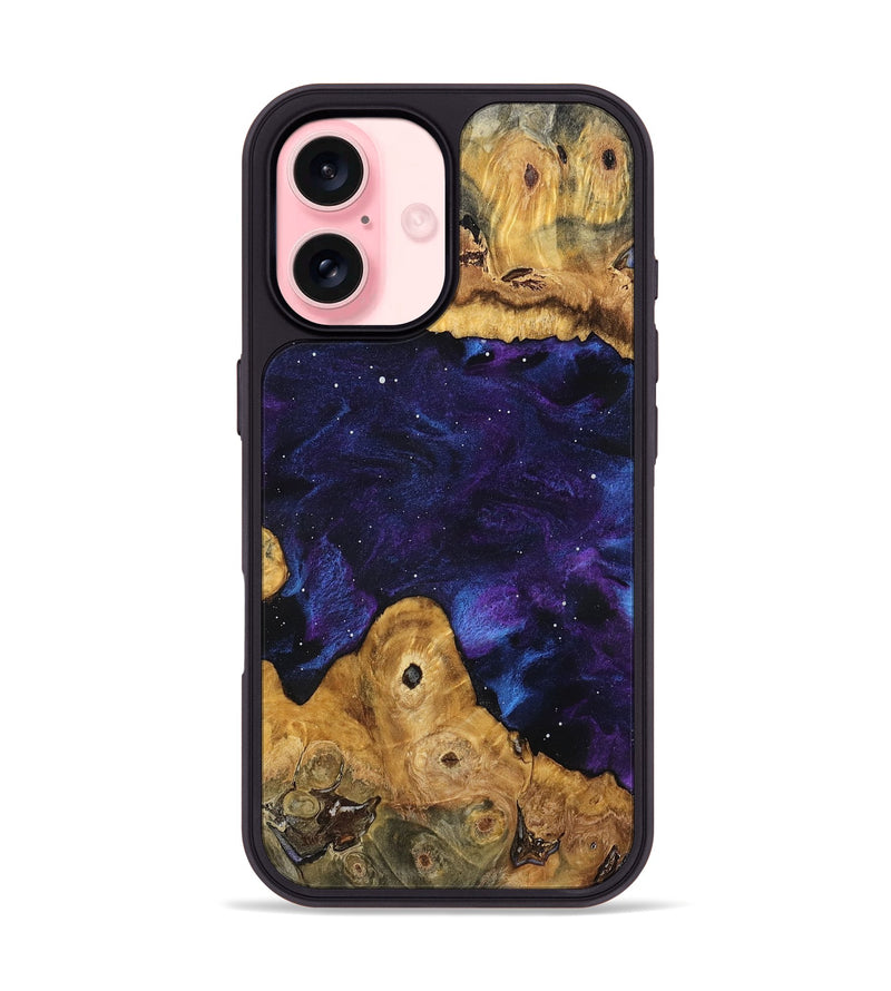 iPhone 16 Wood Phone Case - Ottilie (Cosmos, 799607)