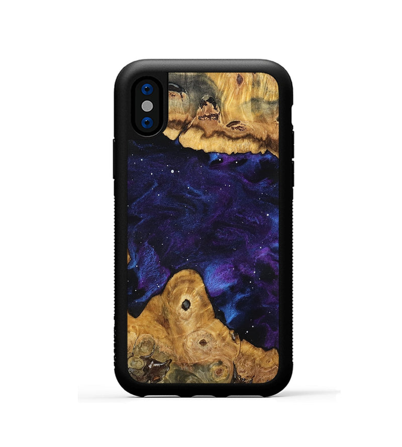 iPhone Xs Wood Phone Case - Ottilie (Cosmos, 799607)