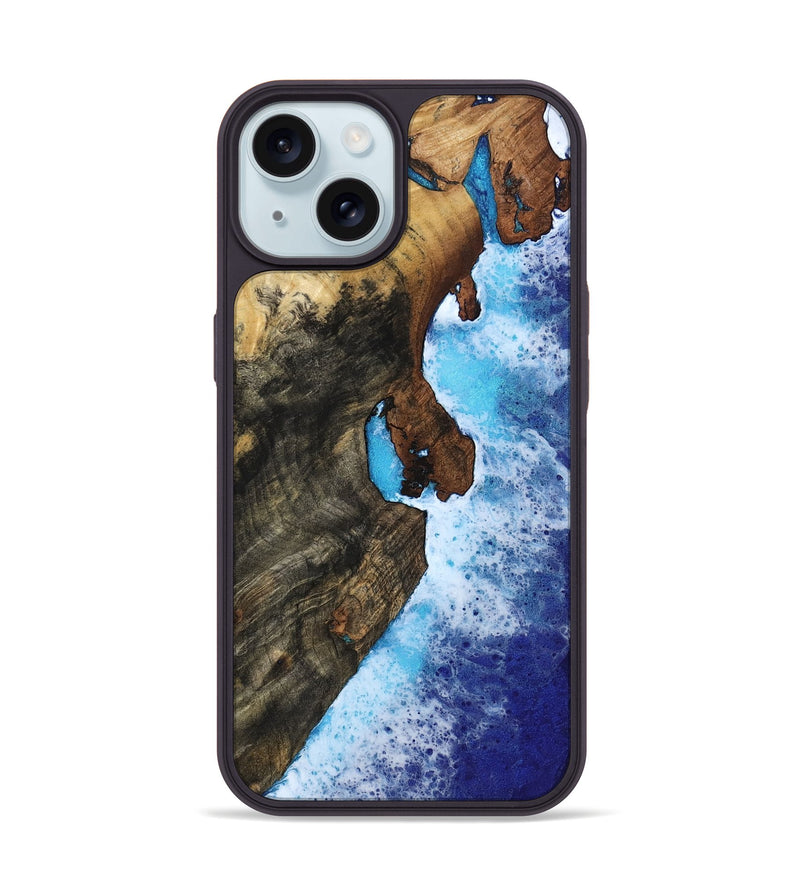 iPhone 15 Wood Phone Case - Myrtle (Coastal, 799613)
