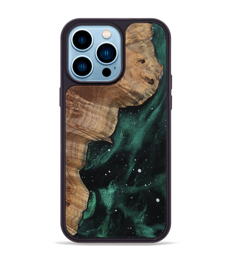 iPhone 14 Pro Max Wood Phone Case - Avayah (Cosmos, 799619)