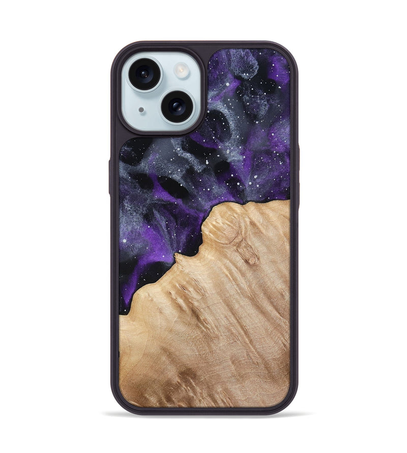iPhone 15 Wood Phone Case - Lylah (Cosmos, 799621)