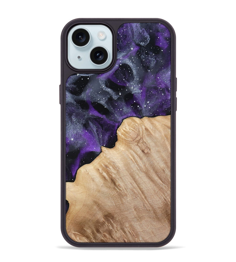 iPhone 15 Plus Wood Phone Case - Lylah (Cosmos, 799621)