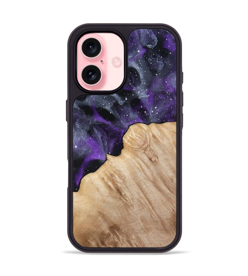 iPhone 16 Wood Phone Case - Lylah (Cosmos, 799621)