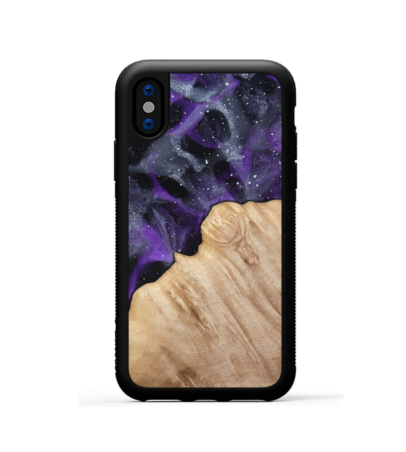 iPhone Xs Wood Phone Case - Lylah (Cosmos, 799621)