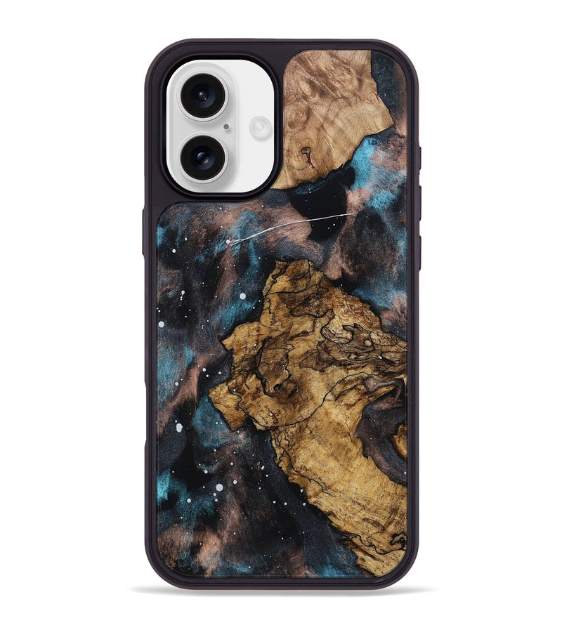iPhone 16 Plus Wood Phone Case - Thalia (Cosmos, 799622)