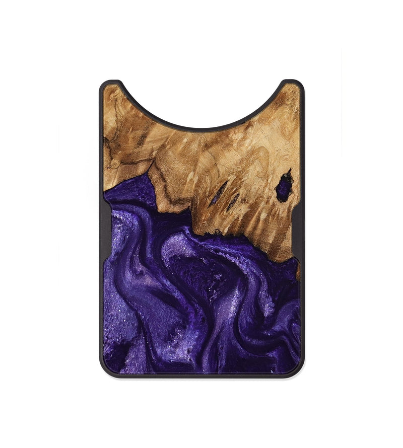 Alloy Wood Wallet - Karter (Purple, 799626)