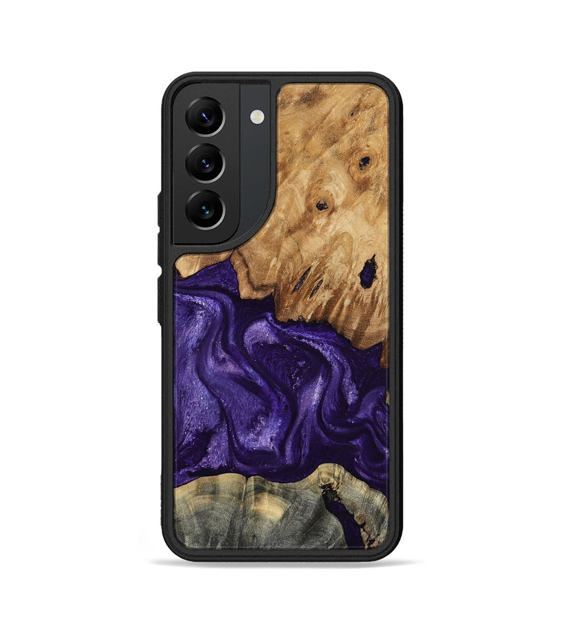 Galaxy S22 Wood Phone Case - Karter (Purple, 799626)