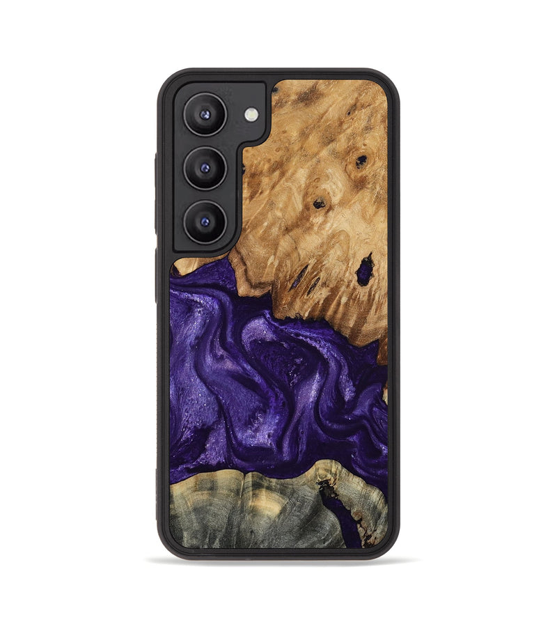 Galaxy S23 Wood Phone Case - Karter (Purple, 799626)