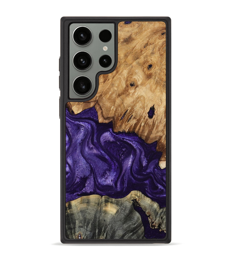 Galaxy S23 Ultra Wood Phone Case - Karter (Purple, 799626)