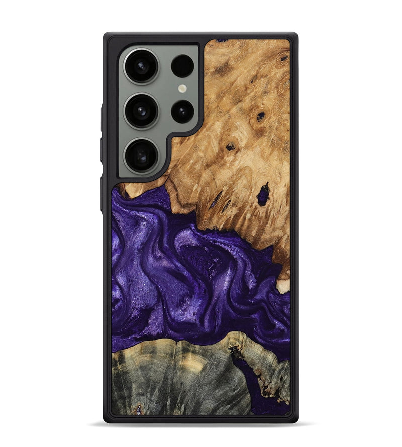 Galaxy S24 Ultra Wood Phone Case - Karter (Purple, 799626)