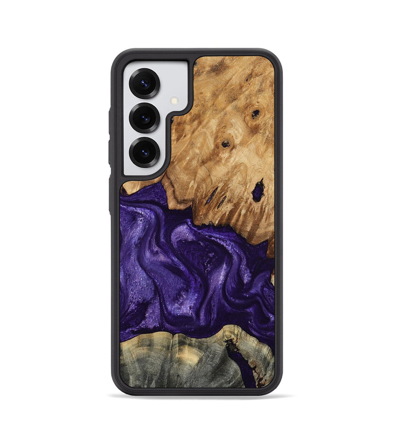 Galaxy S25 Wood Phone Case - Karter (Purple, 799626)