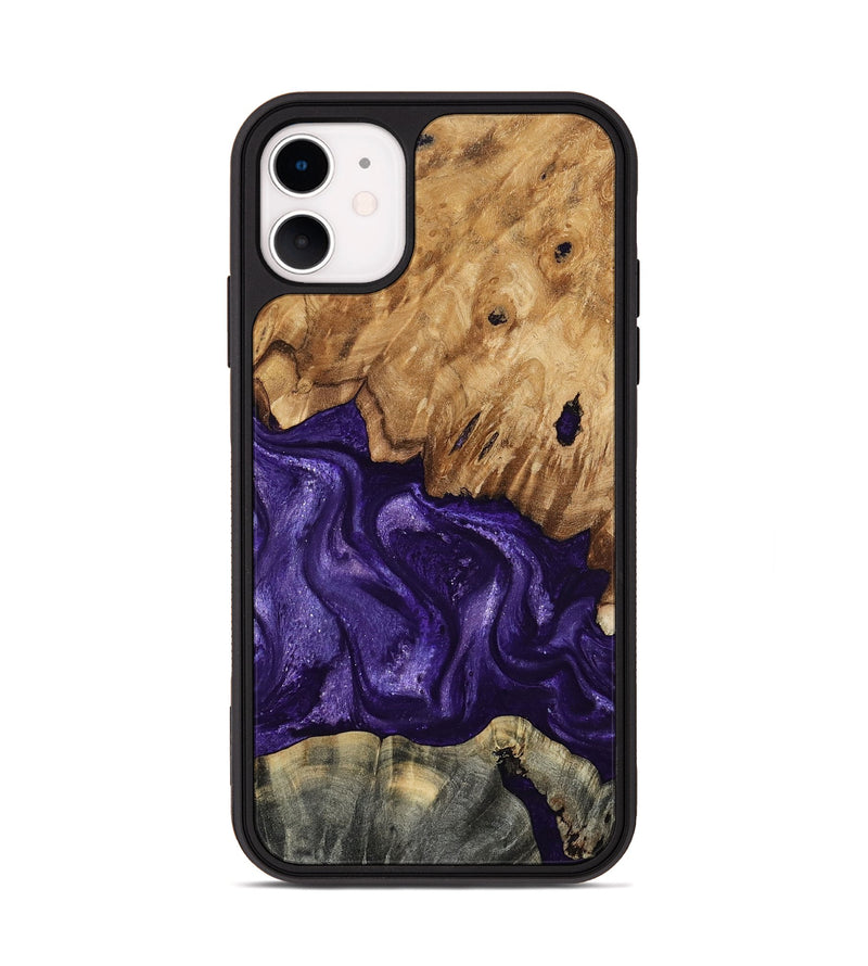 iPhone 11 Wood Phone Case - Karter (Purple, 799626)