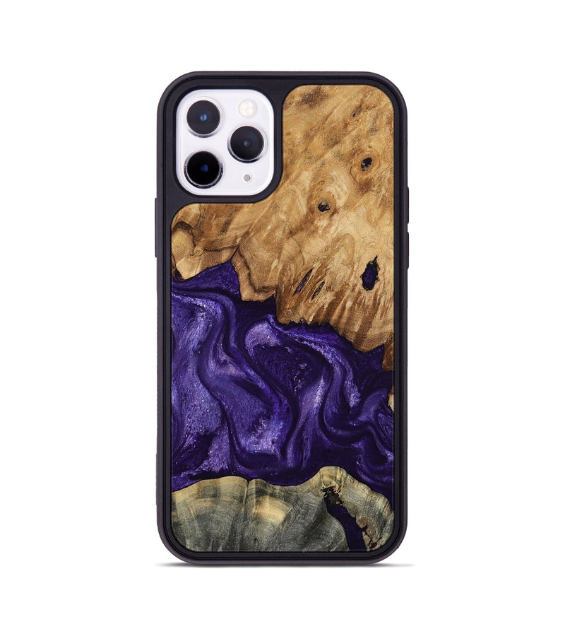 iPhone 11 Pro Wood Phone Case - Karter (Purple, 799626)