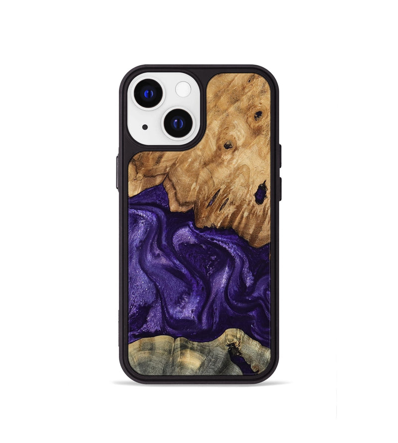 iPhone 13 mini Wood Phone Case - Karter (Purple, 799626)