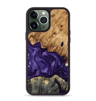 iPhone 13 Pro Max Wood Phone Case - Karter (Purple, 799626)