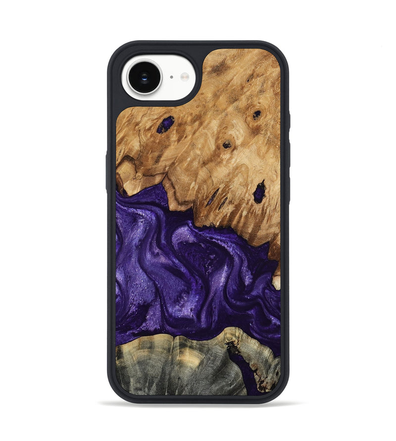 iPhone 16e Wood Phone Case - Karter (Purple, 799626)