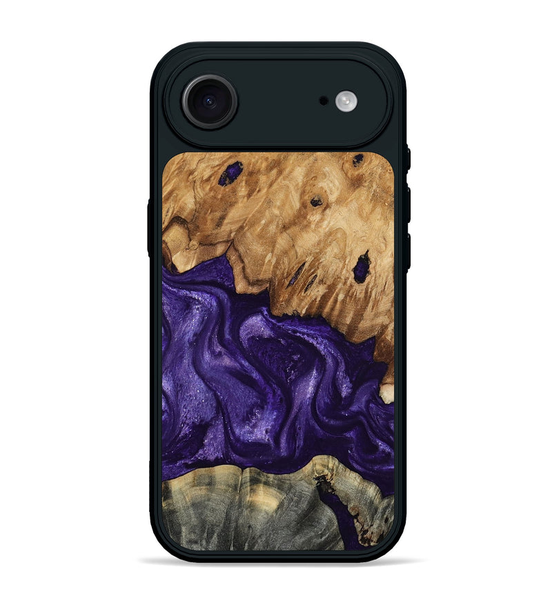 iPhone 17 Air Wood Phone Case - Karter (Purple, 799626)