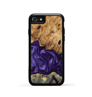 iPhone SE Wood Phone Case - Karter (Purple, 799626)