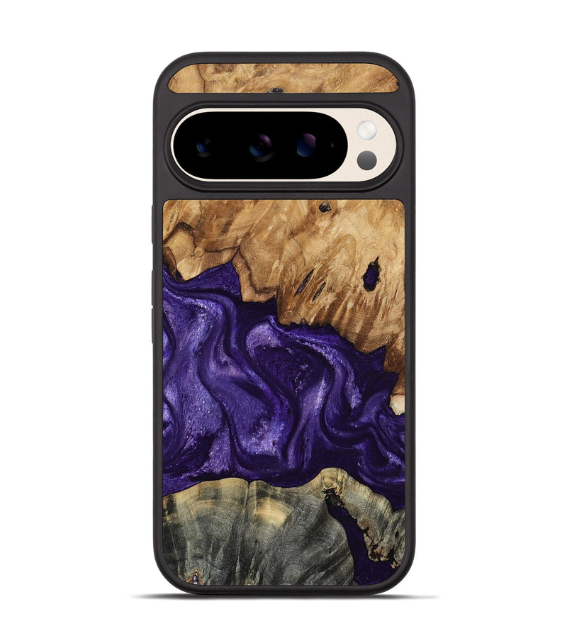Pixel 10 Wood Phone Case - Karter (Purple, 799626)