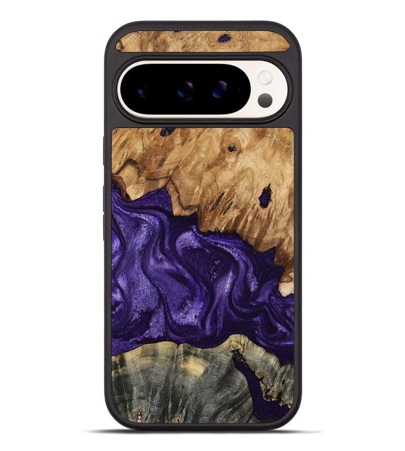 Pixel 10 Pro XL Wood Phone Case - Karter (Purple, 799626)
