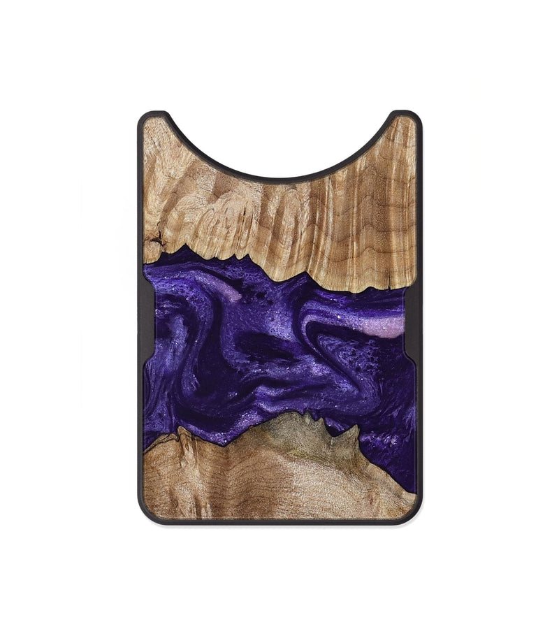 Alloy Wood Wallet - Amayah (Purple, 799628)