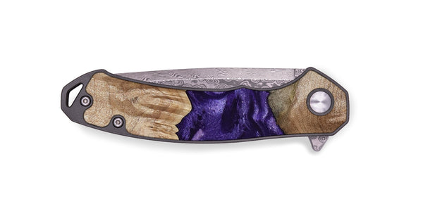 EDC Wood Pocket Knife - Amayah (Purple, 799628)