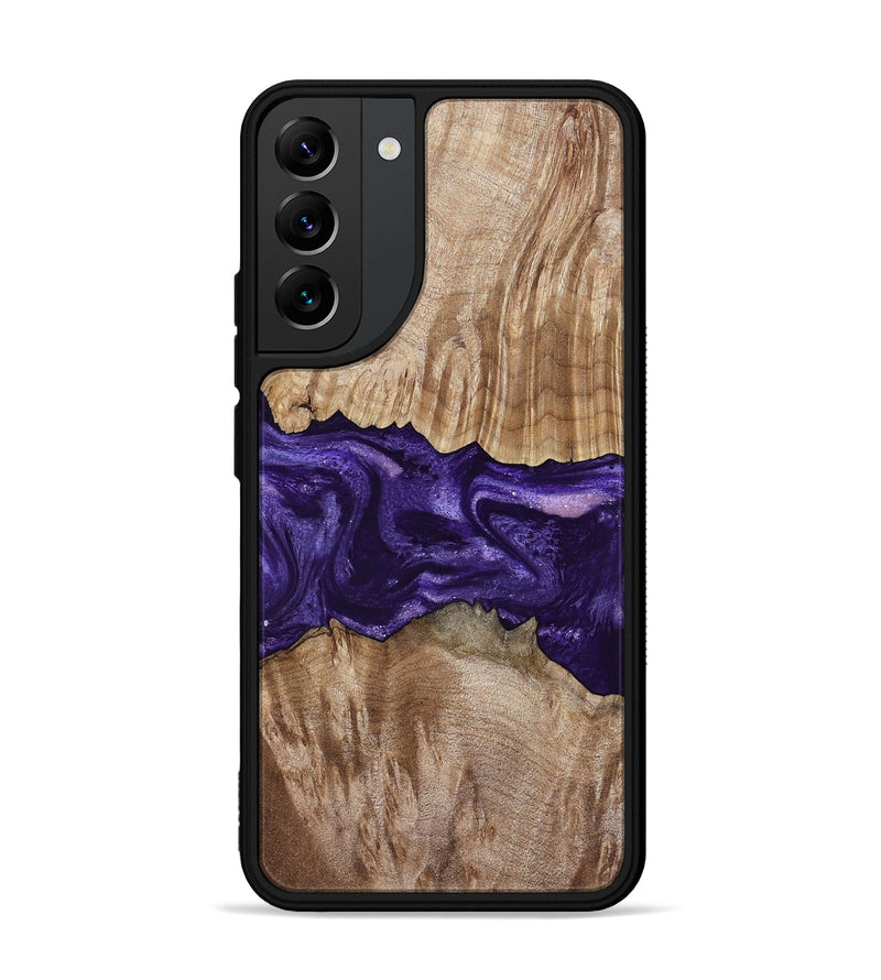 Galaxy S22 Plus Wood Phone Case - Amayah (Purple, 799628)