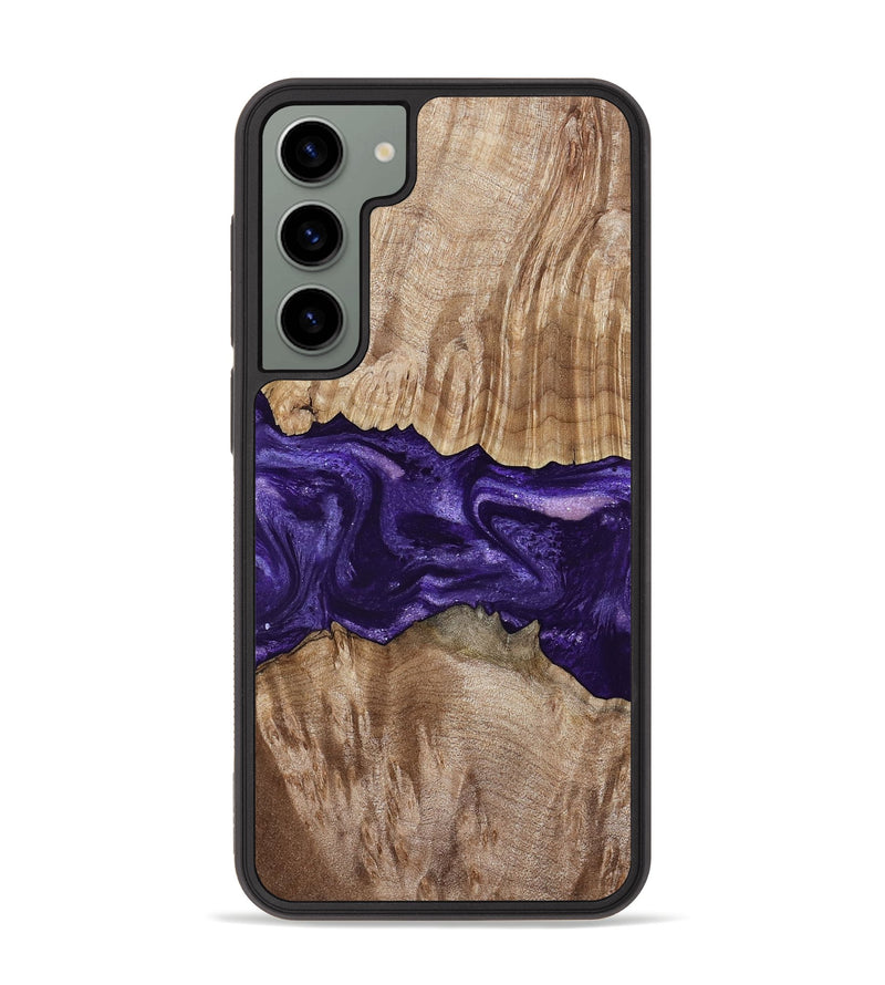 Galaxy S23 Plus Wood Phone Case - Amayah (Purple, 799628)