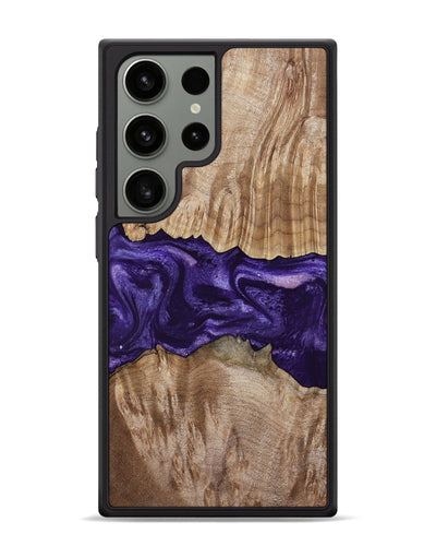Galaxy S24 Ultra Wood Phone Case - Amayah (Purple, 799628)