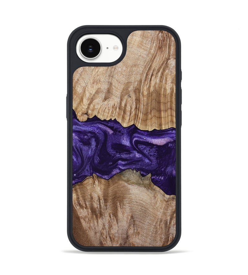 iPhone 16e Wood Phone Case - Amayah (Purple, 799628)