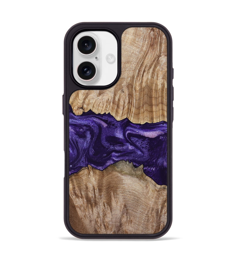 iPhone 17 Wood Phone Case - Amayah (Purple, 799628)