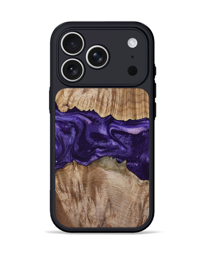 iPhone 17 Pro Wood Phone Case - Amayah (Purple, 799628)