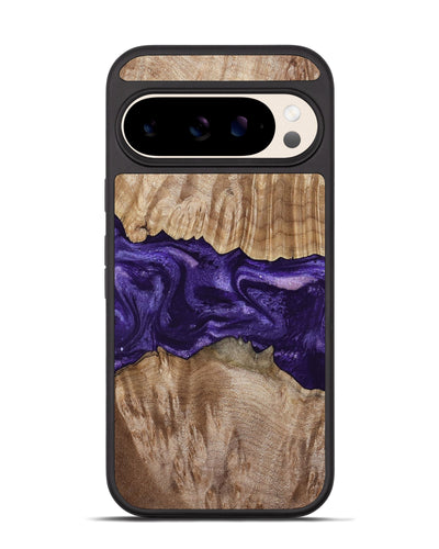 Pixel 10 Wood Phone Case - Amayah (Purple, 799628)