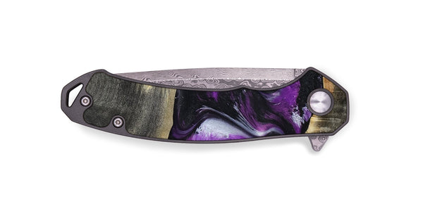 EDC Wood Pocket Knife - Mariah (Purple, 799629)