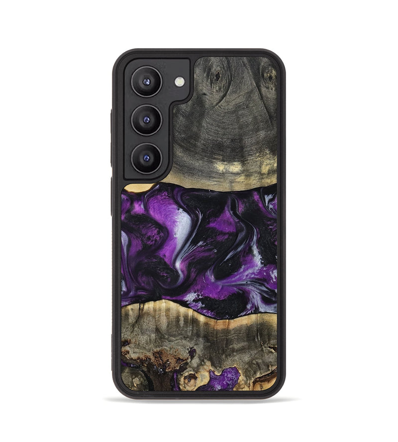 Galaxy S23 Wood Phone Case - Mariah (Purple, 799629)