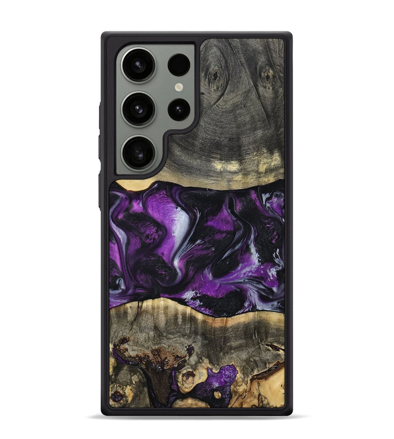 Galaxy S24 Ultra Wood Phone Case - Mariah (Purple, 799629)