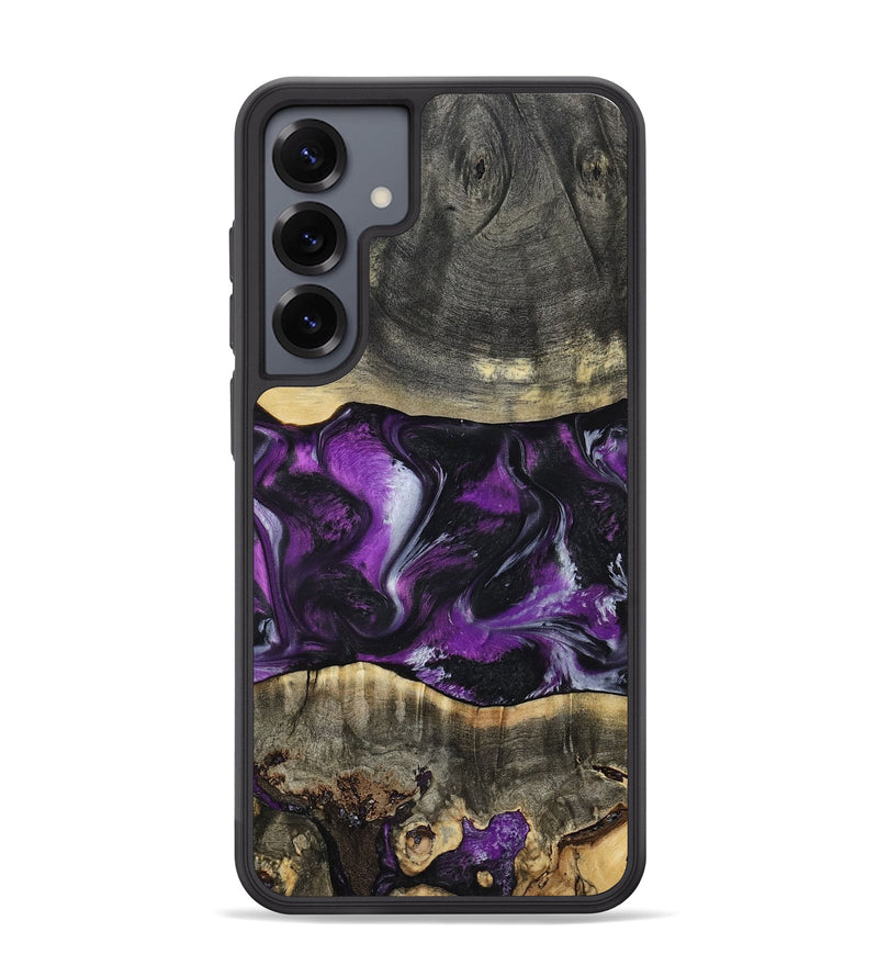 Galaxy S25 Plus Wood Phone Case - Mariah (Purple, 799629)