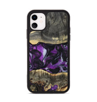 iPhone 11 Wood Phone Case - Mariah (Purple, 799629)