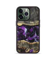 iPhone 13 Pro Wood Phone Case - Mariah (Purple, 799629)