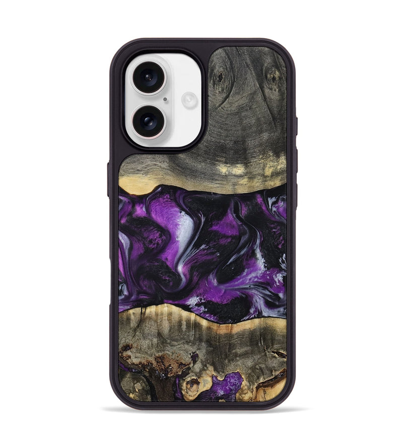 iPhone 17 Wood Phone Case - Mariah (Purple, 799629)