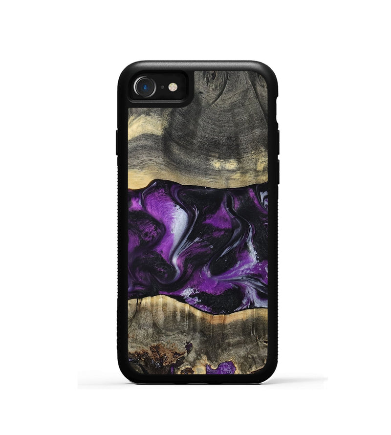iPhone SE Wood Phone Case - Mariah (Purple, 799629)