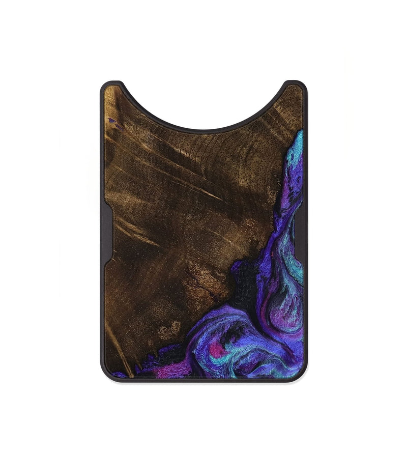 Alloy Wood Wallet - Chris (Purple, 799631)